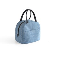 Túi Đựng Hộp Cơm, Thực Phẩm Giữ Nhiệt Phong Cách Nhật Bản 25 x 21 x 13.5 cm - Màu Xanh Da Trời