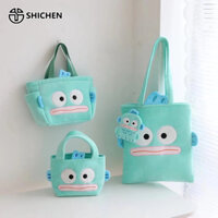 Túi Đựng Hộp Cơm Trưa Hình Quái Vật Hoạt Hình Nhồi Bông Xù Đáng Yêu Ốp