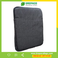 Túi Đựng Ipad Máy Tính Bảng Grepaco Chống Sốc Cao Cấp Vải Bố Canvas Nam Nữ Unisex Mẫu Mới Đẹp Thời Trang  Hàng Chính Hãng - Xám