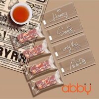 Túi đựng kẹo nougat trong suốt mix mẫu 9.5x4cm (100 chiếc)