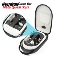Túi đựng kính HUJAKON VR, Túi đựng di động bằng nỉ, Tay cầm chất lượng cao Hộp bảo vệ chống sốc dung lượng lớn cho tai nghe Meta Quest 3S / 3