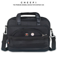 Túi đựng laptop cặp sách cặp xách cặp laptop cặp đựng laptop túi laptop cặp giáo viên cặp văn phòng JIKURO - CHEEPI