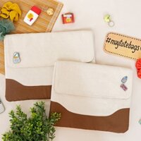 Túi đựng Laptop / Cover iPad vải canvas - May’s Tote Bag