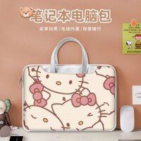 Túi đựng Laptop Hello Kitty Huawei matebook14 HP Star 15 Apple mac13.3 Sản phẩm mới dễ thương151231