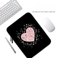 Túi đựng Laptop Kitty dễ thương cho iPad Pro 11 / 13 inch 2024 12 9 11 iPad Air 6 10 Air 5 4 3 10.9 10.2-inch 9 / 8 / 7 Gen Mini 7 6 Macbook Air Pro 13.3 Túi đựng máy tính bảng