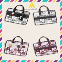 Túi Đựng Laptop Lót Nhung Mềm Mại Da PU Cao Cấp Chống Trầy Chống Nước 13inch 14 inch 15inch