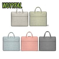 Túi đựng Laptop WUYYFAL, Túi xách chống sốc 13 14 15,6 inch, Túi xách tay mỏng bằng vải chống nước nóng cho / Dell / / Du lịch