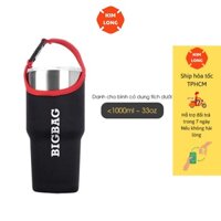 Túi Đựng Ly Giữ Nhiệt BigBag Dung Tích 1000ml Đường Kính Đáy 8cm Dùng Ly Yeti Tumbler Rinfere Laken Starbucks
