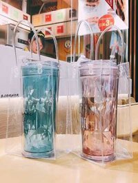 Túi đựng ly giữ nhiệt trong suốt - Hàng chính hãng