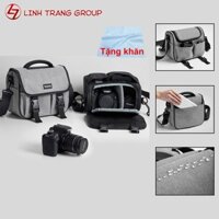 Túi đựng máy ảnh Baona H017 chống thấm nước có dây đeo vai tặng khăn lau lens - Oz300
