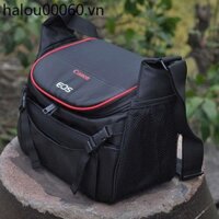 Túi đựng máy ảnh Canon 90D 5D4 SLR 850D 6D2 Micro Đơn EOS RP R6 R5 Túi đựng máy ảnh đeo vai