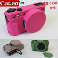 Túi đựng máy ảnh Canon G7X2 G7X3 Vỏ silicon G7X MARKIII Vỏ bảo vệ thế hệ thứ ba Túi lót di động
