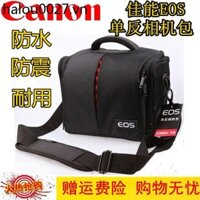 Túi đựng máy ảnh Canon SLR 5Ds5D4 6D2 70D750D80DR6R10800D Túi đeo chéo Túi đựng máy ảnh đeo vai