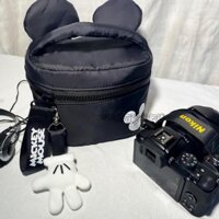 Túi đựng máy ảnh Canon Sony Fuji Polaroid chống nước di động xiên tai nghe Túi lưu trữ cáp dữ liệu 50211