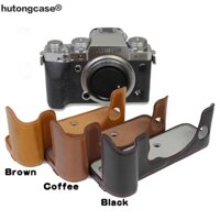 Túi đựng máy ảnh da Pu cổ điển nửa thân cho Fujifilm XS10 XE4 XE3 XT4 XT3 XT2 XT200 XT30 XT20 XT10 X100V X-PRO 2
