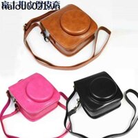 Túi đựng máy ảnh Fuji MINI40 MINI99 SQ6 Polaroid MINI 12 instax Vỏ bảo vệ MINI 11 EVO Vỏ da LiPlay Vỏ máy ảnh Retro Túi đeo vai chuyên dụng