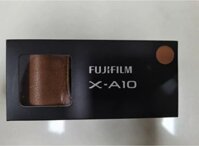 Túi đựng máy ảnh Fujifilm X-A10, Vỏ da cổ điển, Đế XA10, Nửa bộ