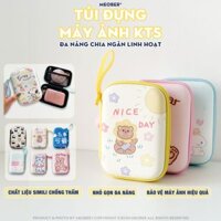 Túi đựng máy ảnh kĩ thuật số đa năng - Thiết kế họa tiết cute, chia ngăn thông minh bảo vệ tối đa cho digicam by MèoBer
