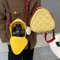 Túi đựng máy ảnh tam giác bánh Sandwich lớn Micro Single Polaroid 041