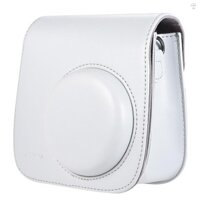 Túi đựng máy ảnh tức thì Andoer PU có dây đeo Phụ kiện thay thế cho Fujifilm Instax Mini 9 / 8 / 8 + / 8s Màu trắng khói