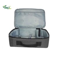 Túi đựng máy chiếu MNTT, Phong cách kinh doanh có tay cầm Túi đựng máy chiếu, Túi xách cầm tay màu xám đơn giản di động ngoài trời