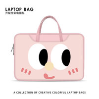 Túi đựng máy tính biểu tượng cảm xúc dễ thương và hài hước YU xách tay nữ 14 inch Lenovo Huawei 15.6 inch đựng máy tính bảng