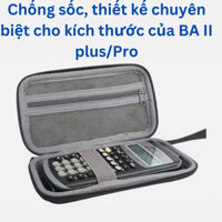 Túi đựng máy tính tài chính Texas instruments BA II plus, BA II plus professional, đựng được cả bút viết