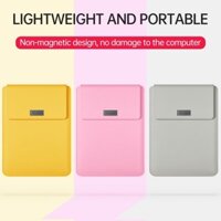 Túi đựng máy tính xách tay Túi Tote chống sốc Vỏ máy tính bảng Túi đựng máy tính xách tay cho MacBook Da PVC có dây đeo vai cho 13 15 Inch