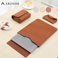 Túi đựng máy tính xách tay ARDISSI cho (MacBook Mac Book iPad) Air M1 M2 13 3 14 2 15 6 16 Pro 12 9 11 Inch Bao Da Vegan