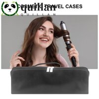 Túi đựng máy uốn tóc QUILLAN, ngăn đựng máy sấy tóc chống bụi Hộp đựng máy sấy tóc, Vỏ bảo vệ du lịch cầm tay có dây kéo hai lớp đa chức năng