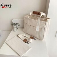 Túi đựng mẹ bằng vải Canvas YSENT, Túi đựng mẹ nhẹ phong cách Hàn Quốc, Tã di động Dung tích lớn Bảo quản chăm sóc em bé Túi đeo vai nữ