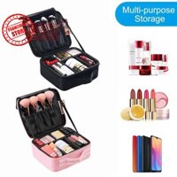 Túi đựng mỹ phẩm Dung tích lớn Hộp đựng dụng cụ trang điểm di động Túi đựng mỹ phẩm N8r1