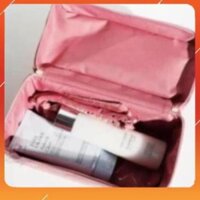 Túi đựng mỹ phẩm ESTEE LAUDER PINK VELVET MAKEUP CASE