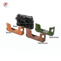 Túi đựng nửa hộp đựng máy ảnh bằng da cho máy ảnh Fujifilm X100S X100T X100