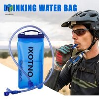 Túi đựng nước cắm trại HEALMEYOU, Túi đi xe đạp gấp siêu nhẹ có thể gập lại, Túi đựng nước uống di động không thấm nước 1 / 1.5 / 2L Marathon