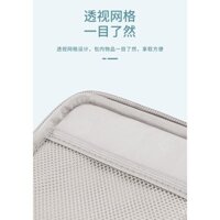 Túi đựng ổ cứng di động BUBM mềm mại dễ thương chống sốc tương thích với Seagate WD/Western Digital, vỏ bảo vệ Toshiba Lenovo F308, túi lưu trữ ổ cứng đa năng 2.5inch ổ SSD nhỏ