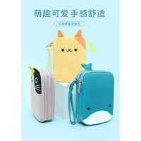 Túi đựng ổ cứng di động BUBM mềm mại dễ thương chống sốc tương thích với Seagate WD/Western Digital, vỏ bảo vệ Toshiba Lenovo F308, túi lưu trữ ổ cứng đa năng 2.5inch ổ SSD nhỏ