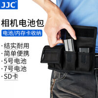 Túi đựng pin máy ảnh Jjc Hộp đựng thẻ SD Thích hợp cho LP-E6 NP-F550 FW50 W126S Hộp bảo vệ Sony FZ100 18650 Canon E17 Hộp đựng thẻ nhớ Nikon SD Số. 5 No. 7