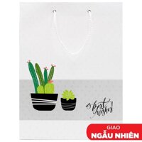 Túi Đựng Quà 37 x 28 cm Best Wishes - The Sun Mẫu Bao Bì Giao Ngẫu Nhiên