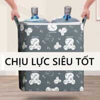 Túi Đựng Quần Áo Chăn Màn Ga Gối Size Lớn Hình Gấu Lv Vuitton (T100) (Cái)