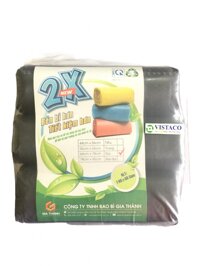 Túi đựng rác đen cuộn không lõi đại/1kg