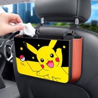 Túi đựng rác ô tô đựng đồ trên ô tô, Xô đựng đồ treo phía sau, Xe nổi tiếng Internet, Xô kính thiên văn gấp dễ thương nuoc hoa xe hoi