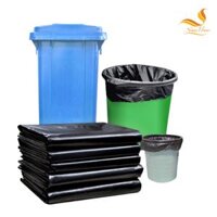 Túi đựng rác, túi nilon đen không quai, túi bóng đen bọc hàng đủ size