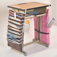 Túi đựng sách vở nhiều ngăn cài cạnh bàn rất tiện