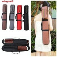 Túi đựng sáo tre ELEGANT, Túi đeo vai lưu trữ sáo tre dày bảo vệ, Hộp đựng sáo chống nước bằng vải dung tích lớn bền bỉ Nhạc cụ