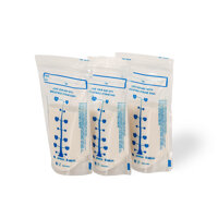 Túi đựng sữa mẹ (trữ sữa mẹ) Unimom Compact không có BPA 210ml (60 túi/hộp)