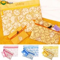 Túi đựng tài liệu 3 mảnh Hachiware Hộp đựng tài liệu Giấy kiểm tra Anime