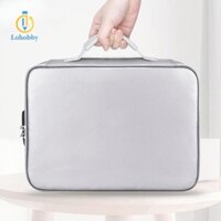 Túi đựng tài liệu chống cháy Giấy tờ Túi lưu trữ Dây kéo đa chức năng Đóng cửa Hộp sắp xếp tài liệu Túi sắp xếp tập tin cho các tập tin