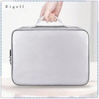 Túi đựng tài liệu chống cháy Giấy tờ Túi lưu trữ Dây kéo đôi đa năng có khóa Túi đựng hồ sơ du lịch cho các tập tin tài liệu quan trọng