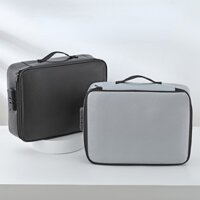 Túi đựng tài liệu du lịch chống cháy và chống thấm nước, bao bì tài liệu hộ chiếu gia đình dung tích lớn, hộp lưu trữ phân loại hồ sơ chứng chỉ.